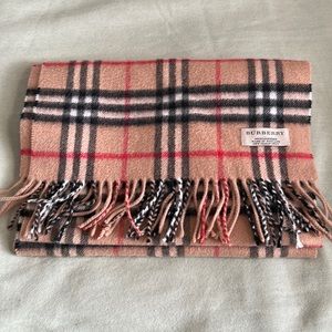 Burberry cashmere scarf